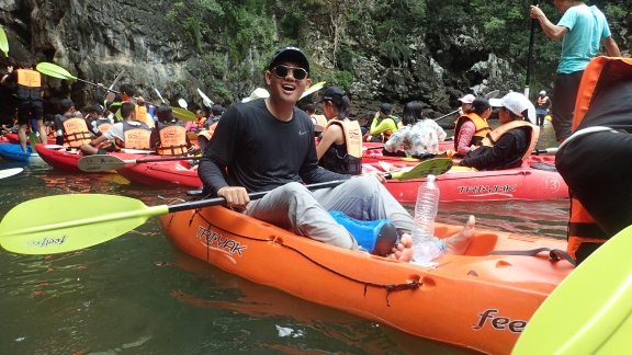 Kayak at South Thailand Adventure Camp